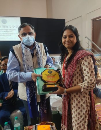 Research Scholar Shrabanti Kanjilal | Best Research paper award | Paschimbanga Itihas Samsad 2024