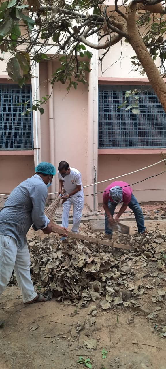4th Photo of Gandhi Punya 2026 by library staff and incharge