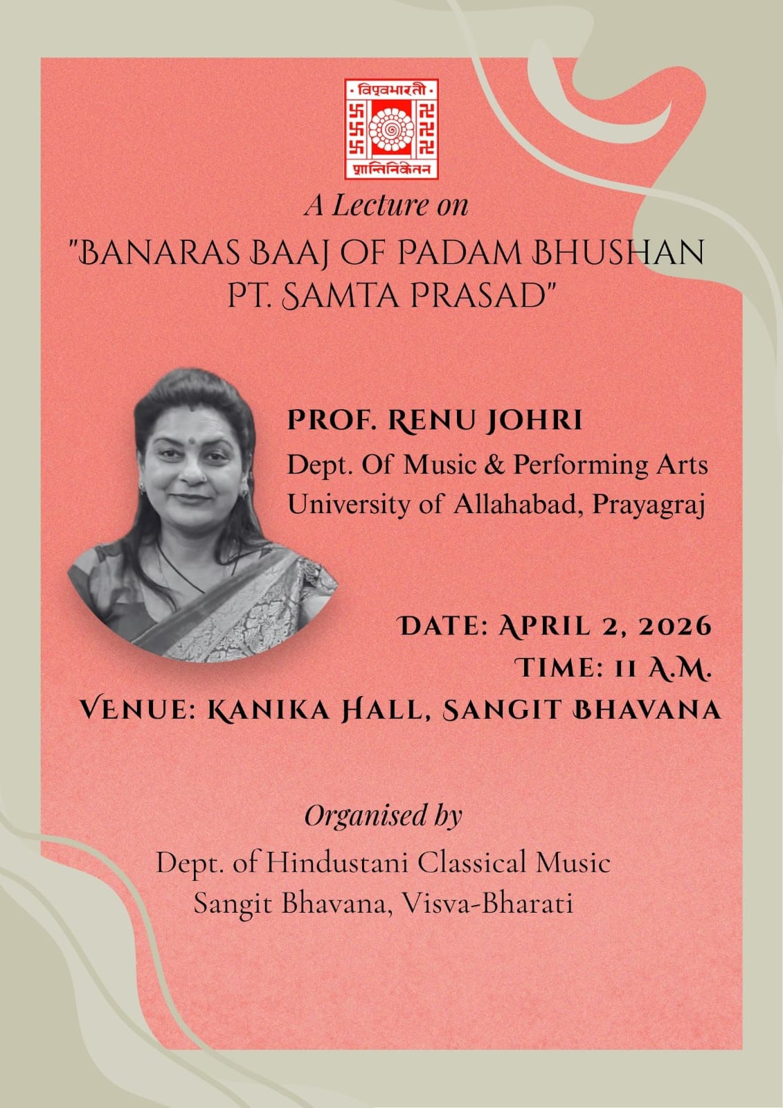 Lecture on Banaras Baaj of Padma Bhushan Pt. Samta Prasad