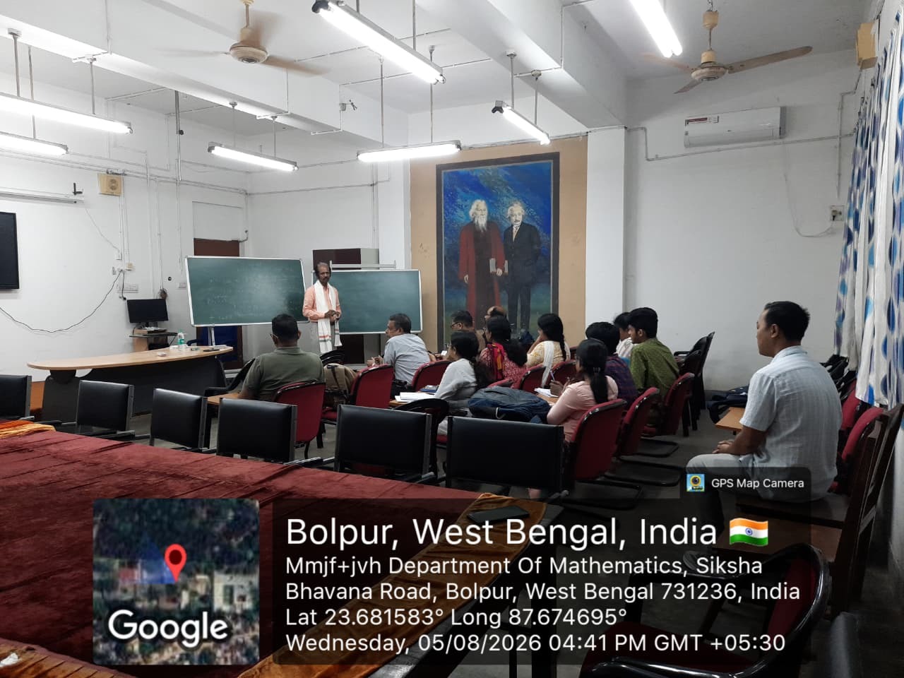 Seminar-room photograph from the seminar on 5 August 2026.